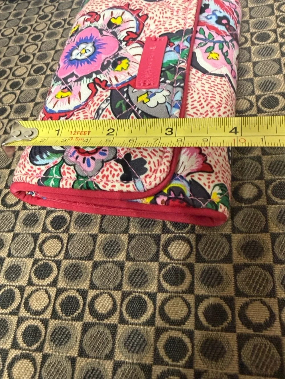 Vera Bradley ‘Stitched Flowers’ RFID Quilted Wallet - Picture 9 of 9